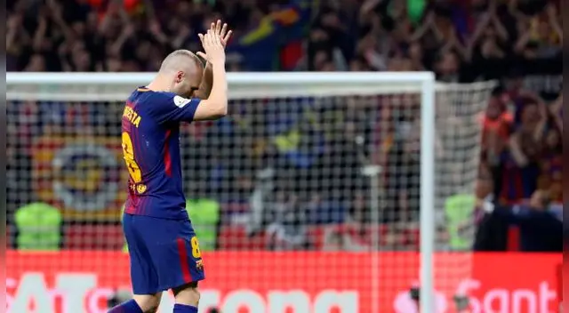 Andrés Iniesta se va del Barcelona. Foto: EFE Andrés Iniesta se va del Barcelona. Foto: EFE
