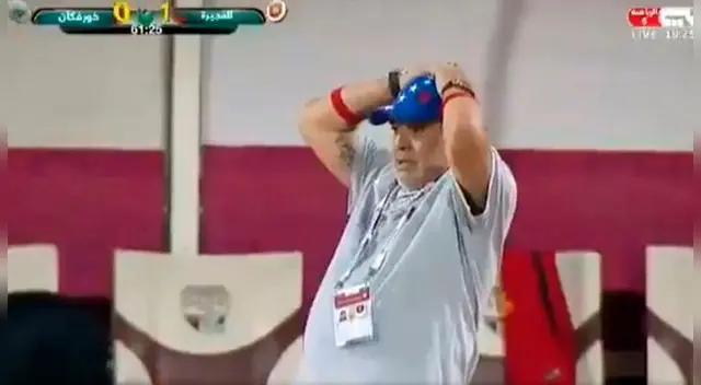 Maradona renunció al Fujairah tras no lograr ascenso en Emiratos por un error de su portero Maradona renunció al Fujairah tras no lograr ascenso en Emiratos por un error de su portero
