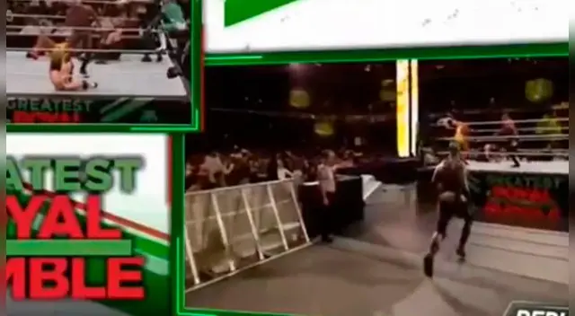 El luchador estadounidense, Titus O’Neil, fue protagonista de la caída más insólita de la WWE en Arabia Saudita.