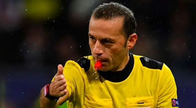 Cüneyt Cakir será el árbitro del Real Madrid vs. Bayern Múnich por Champions League. Foto: EFE