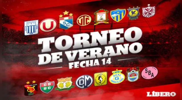 Torneo de Verano: tabla de posiciones en la fecha 14