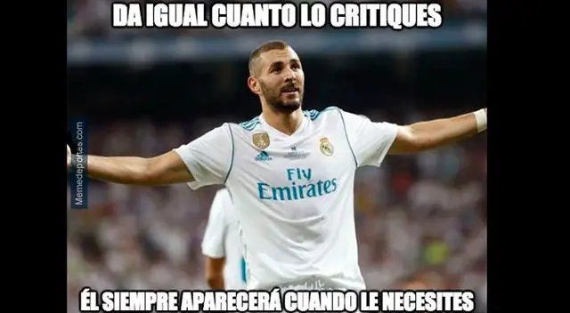 Los mejores memes del empate por 2-2 entre Real Madrid 2-2 y Bayern Munich en la Champions League.