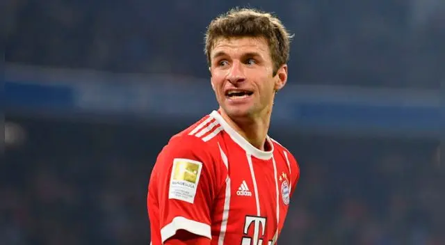 Thomas Müller habló sobre el árbitro del partido. Foto: EFE