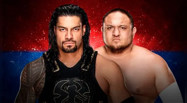 En WWE Backlash 2018, Samoa Joe vs. Roman Reigns. Foto: WWE
