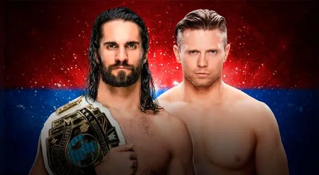 En WWE Backlash 2018, Seth Rollins vs. The Miz por el Campeonato Intercontinental. Foto: WWE