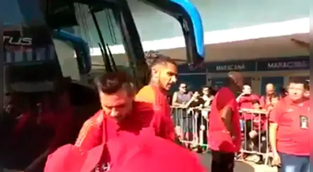 El ´depredador´ se mostró tranquilo durante su llegada al Maracaná. El ´depredador´ se mostró tranquilo durante su llegada al Maracaná.