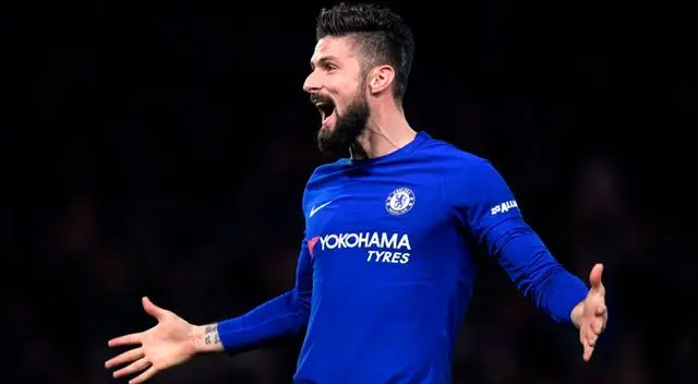 Olivier Giroud anotó el primero del partido y el Chelsea le gana a Liverpool. Foto: EFE Olivier Giroud anotó el primero del partido y el Chelsea le gana a Liverpool. Foto: EFE