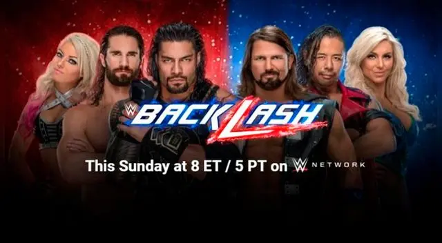 En WWE Backlash 2018: Guía de canales, día y hora del evento.