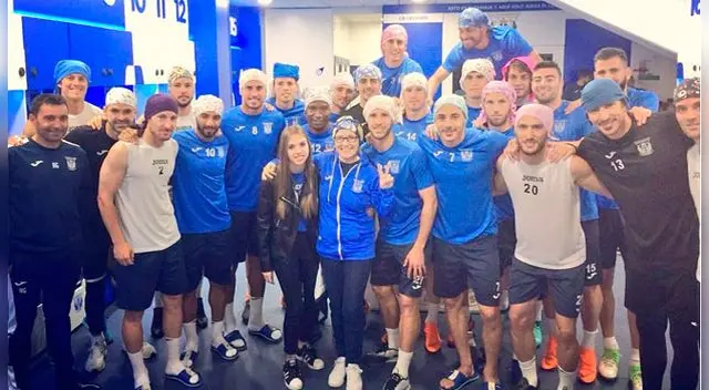 Leganés recibió con los brazos abiertos a su aficionada. Leganés recibió con los brazos abiertos a su aficionada.