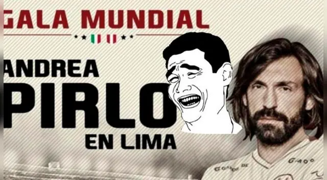Memes de la cancelación del evento de Universitario con Andrea Pirlo. Fotos: Facebook Memes de la cancelación del evento de Universitario con Andrea Pirlo. Fotos: Facebook