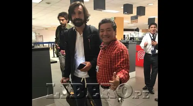 Andrea Pirlo llegó a Perú y se enteró que el evento se canceló Andrea Pirlo llegó a Perú y se enteró que el evento se canceló