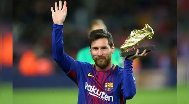 Lionel Messi tendrá su quinta Bota de Oro. Foto: EFE