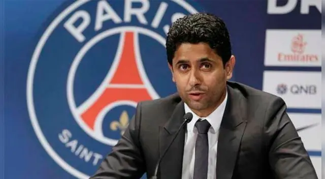 Nasser Al-Khelaïfi asegura que Neymar se quedará en PSG. Foto: EFE Nasser Al-Khelaïfi asegura que Neymar se quedará en PSG. Foto: EFE