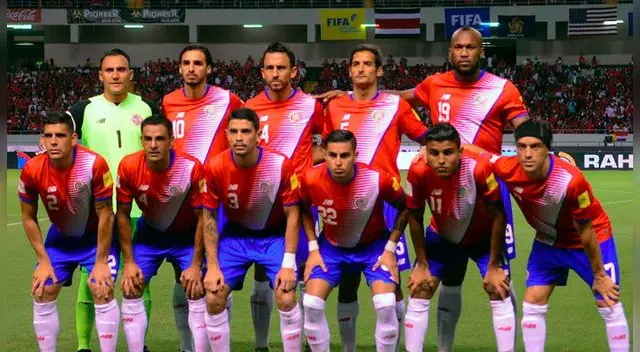 La selección de Costa Rica espera repetir la buena campaña de Brasil 2014. La selección de Costa Rica espera repetir la buena campaña de Brasil 2014.