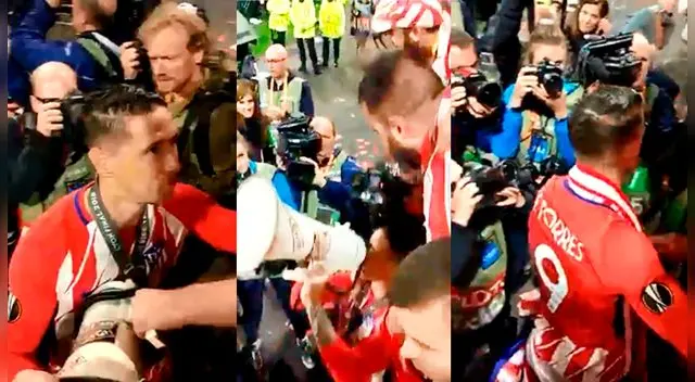 Fernando Torres consiguió su primer título internacional con el Atlético Madrid. Fernando Torres consiguió su primer título internacional con el Atlético Madrid.