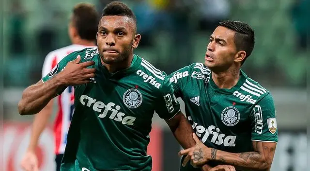 Palmeiras venció 3-1 a Junior en la Copa Libertadores. Palmeiras venció 3-1 a Junior en la Copa Libertadores.