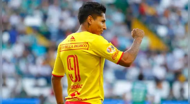 Raúl Ruidiaz es el actual goleador del Monarcas Morelia.