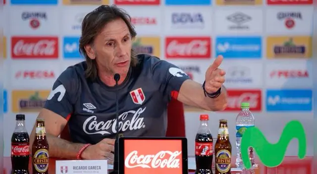 Ricardo Gareca habló en vivo desde Videna. Ricardo Gareca habló en vivo desde Videna.