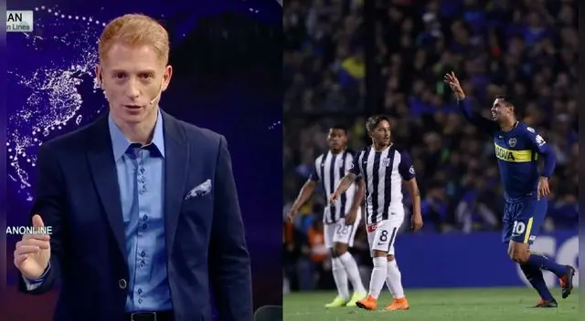 Martín Liberman criticó el juego de Alianza Lima en la Bombonera. Foto: Captura / EFE 