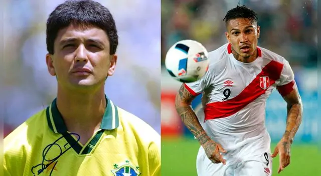 Bebeto y Paolo Guerrero Bebeto y Paolo Guerrero