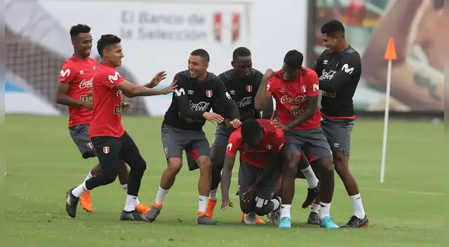 El buen ambiente reina en los entrenamientos de la Selección Peruana