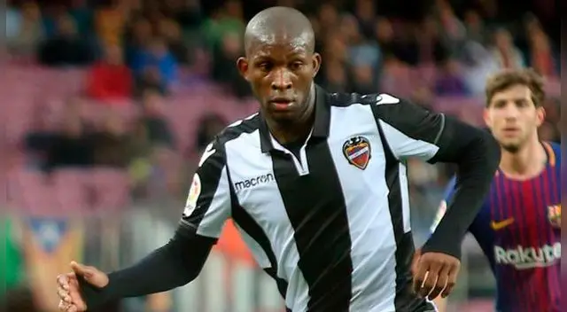 Jefferson Lerma llegó al Levante para la temporada 2015/2016 a condición de préstamo desde el Atlético Huila. Foto: EFE Jefferson Lerma llegó al Levante para la temporada 2015/2016 a condición de préstamo desde el Atlético Huila. Foto: EFE