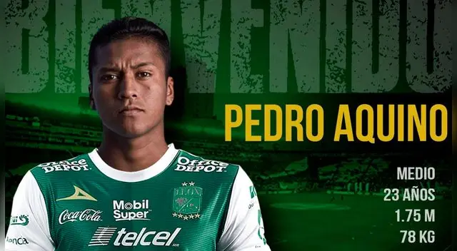 Pedro Aquino, confirmado como nuevo fichaje del Club León