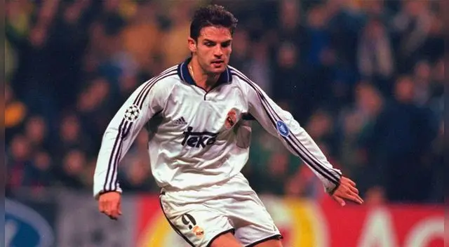 Fernando Morientes supo hacerse nombre en el Real Madrid. Fernando Morientes supo hacerse nombre en el Real Madrid.
