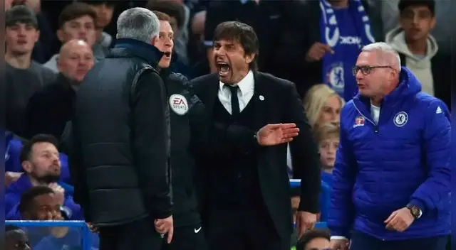 José Mourinho volvió atacó nuevamente al DT italiano. José Mourinho volvió atacó nuevamente al DT italiano.