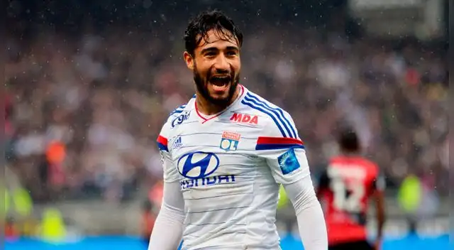 Nabil Fekir, futbolista del Lyon, está dentro de la órbita del Liverpool. Foto: AFP