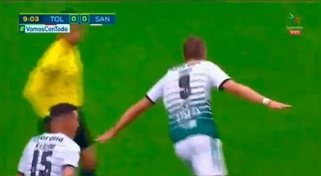 Santos Laguna ganó 2-1 al Toluca en el partido de ida.