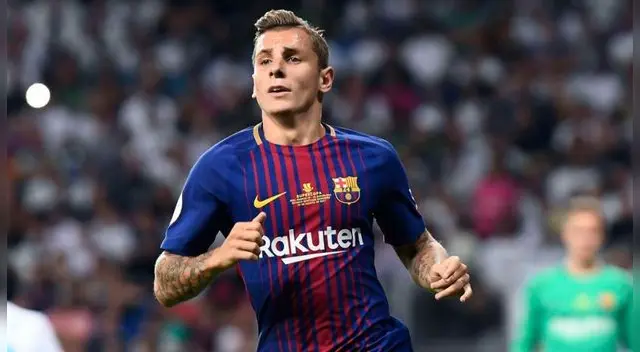 Lucas Digne podría dejar Barcelona este verano. Lucas Digne podría dejar Barcelona este verano.