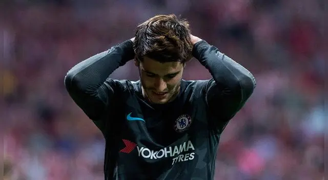 Álvaro Morata fue el "9" de España en la última Eurocopa 2016.