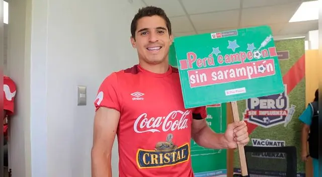Selección Peruana se une a campaña “Perú campeón sin sarampión” Selección Peruana se une a campaña “Perú campeón sin sarampión”