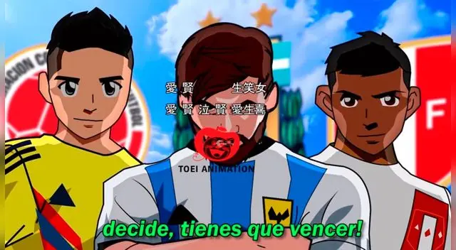 Imponentes imágenes de esta versión del conocido Supercampeones.