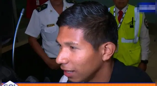 Edison Flores llegó a Lima para integrarse a la Selección Peruana