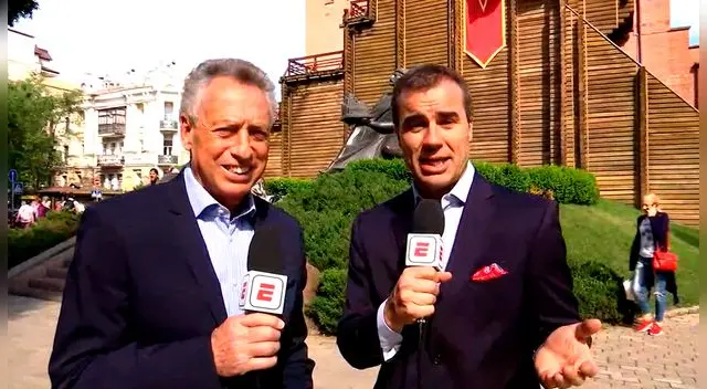Quique Wolff y Guillermo Poggi ya están en la ciudad de Kiev haciéndonos vivir la previa de la final de la Champions League.