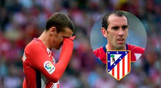 Griezmann no la pasó muy bien el último partido. Griezmann no la pasó muy bien el último partido.