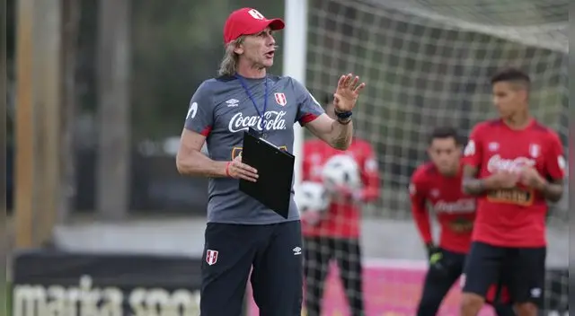 Ricardo Gareca definió el once para jugar contra Escocia Ricardo Gareca definió el once para jugar contra Escocia