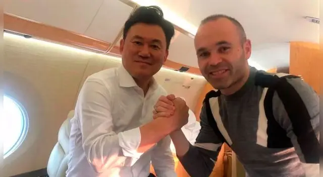 Andres Iniesta ficha por Vissel Kobe, equipo donde jugó su ídolo.
