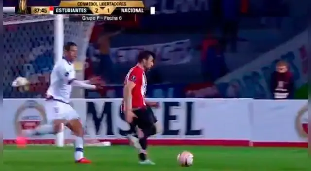 Copa Libertadores: el increíble penal que le cobraron a Estudiantes y le terminó costando la eliminación a Nacional