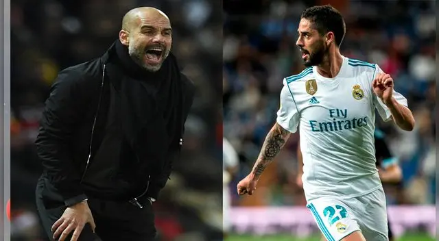 Isco llegaría a Manchester City a pedido de ‘Pep’ Guardiola Isco llegaría a Manchester City a pedido de ‘Pep’ Guardiola