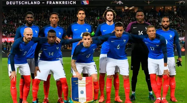 La Selección de Francia está en el Grupo C del Mundial Rusia 2018. Foto: EFE La Selección de Francia está en el Grupo C del Mundial Rusia 2018. Foto: EFE