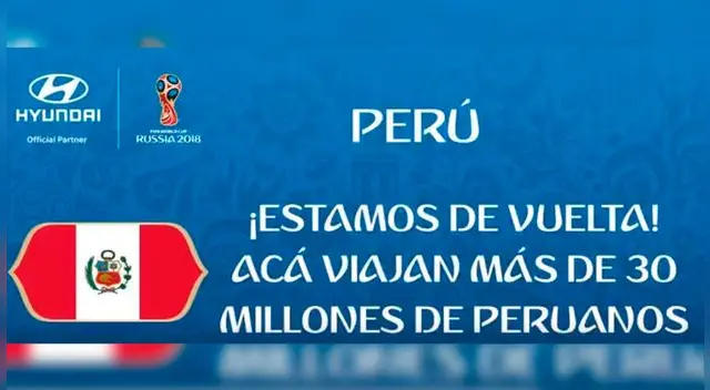 Mundial Rusia 2018: FIFA reveló el slogan que usará el bus de la Selección Peruana en la Copa del Mundo Mundial Rusia 2018: FIFA reveló el slogan que usará el bus de la Selección Peruana en la Copa del Mundo