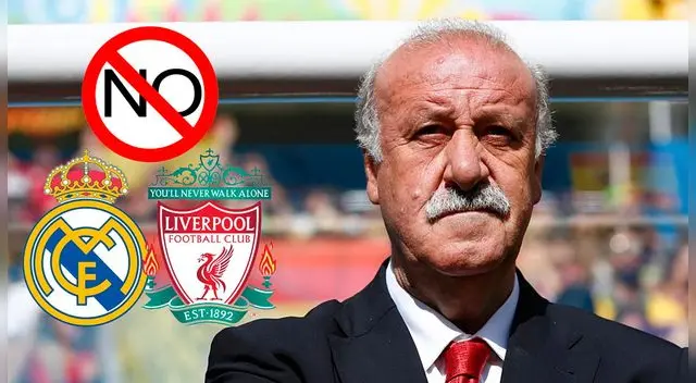 Vicente del Bosque no estará en la final de Kiev.