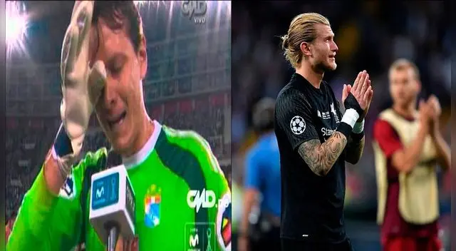 Irónica comparación entre Diego Penny y Laris Karius. Irónica comparación entre Diego Penny y Laris Karius.