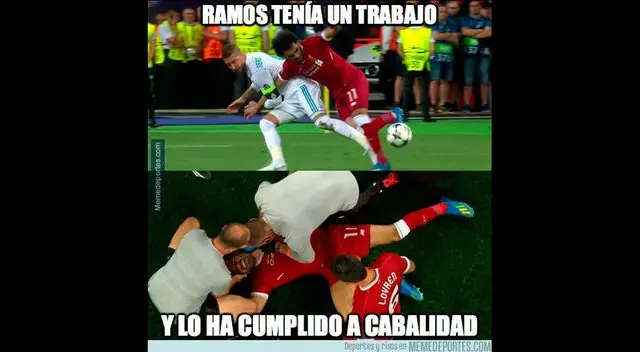 Señalan a Sergio Ramos como un 'carnicero'. Señalan a Sergio Ramos como un 'carnicero'.