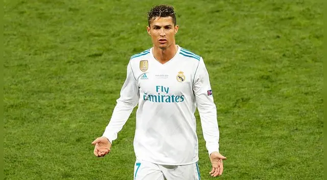 Cristiano Ronaldo, durante la final de la Champions en Kiev.