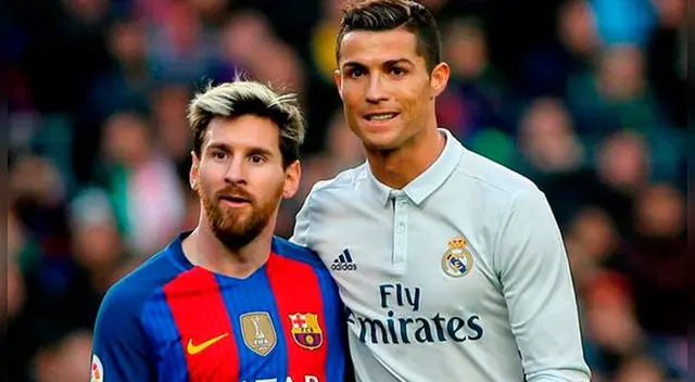 Lionel Messi y Cristiano Ronaldo en un 'derbi' español.