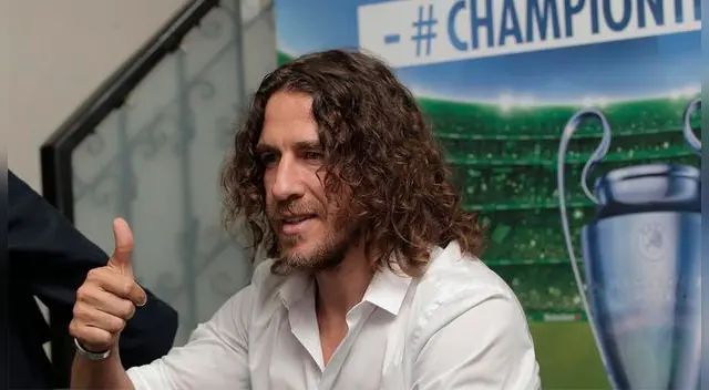 Carles Puyol felicitó al Real Madrid y criticó al Barcelona. Carles Puyol felicitó al Real Madrid y criticó al Barcelona.